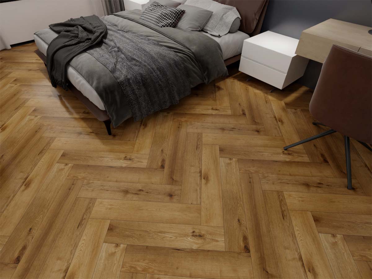 Thumbnail Gold Oak Visgraat Click 2