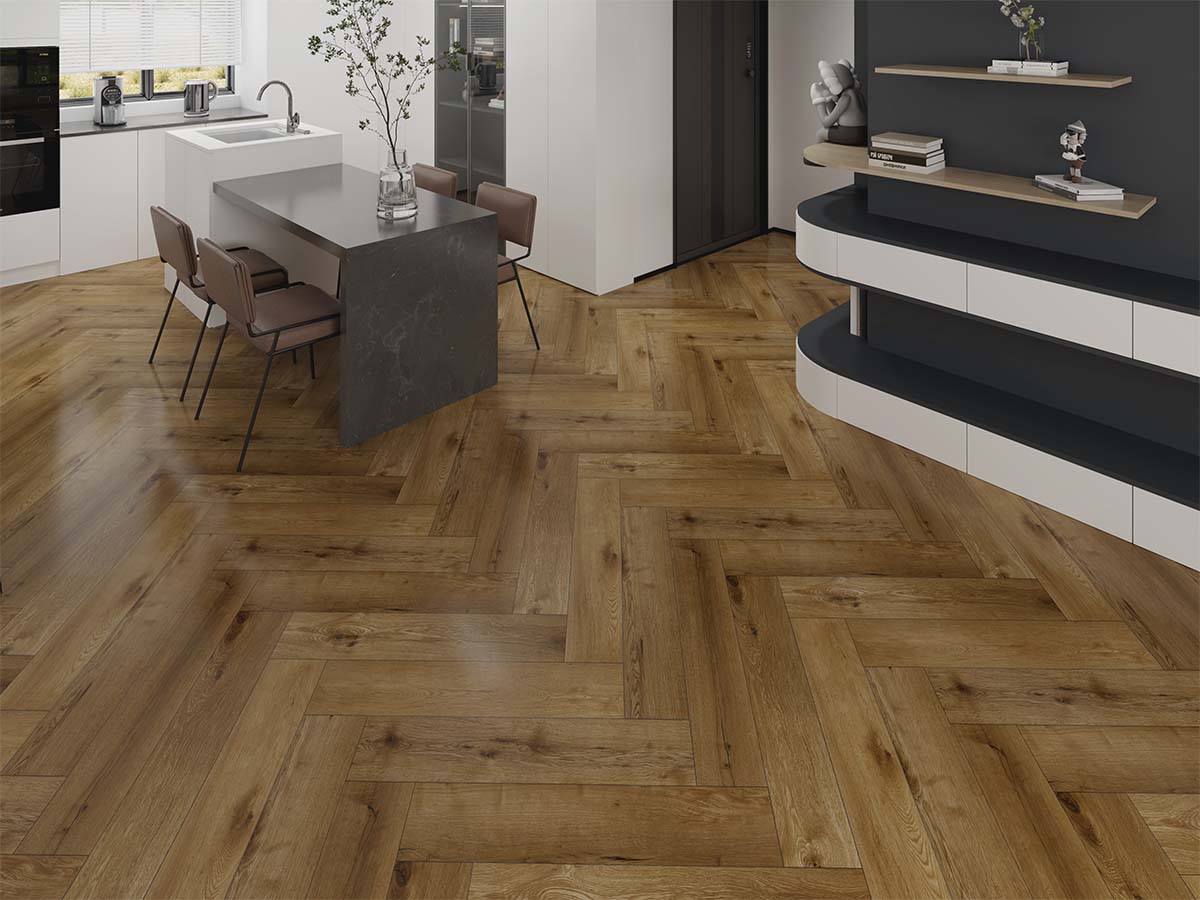 Thumbnail Amber Oak Visgraat Click 2